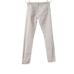 Paige Skyline Skinny Jeans White Denim Size 25 Made in USA‎ Womens